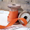 Grosgrain ribbon, 1 meter - orange