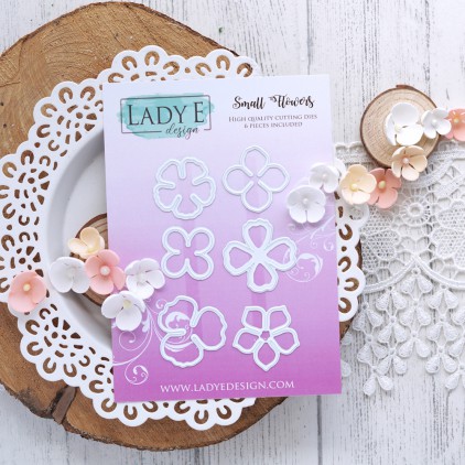 Lady E Design - Small Flowers Cutting Dies Set