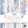 Set of 12 scrapbooking papers - Paper Heaven - Nights and days