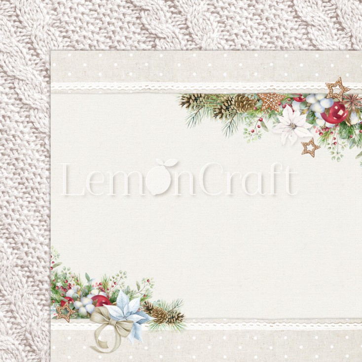 Papier do scrapbookingu - Lemoncraft - This Christmas 06 - LEM-TSCHR06