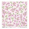 Scrapbooking paper 30 x 30 cm - Blooming Magnolia Flowers - ScrapAndMe