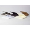 Card base - big chocolate holder - white - Rzeczy z Papieru