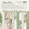 Pad scrapbooking papers 15x15cm - Natural Christmas - Lemoncraft