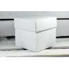 White exploding box base - 10cm - Rzeczy z Papieru