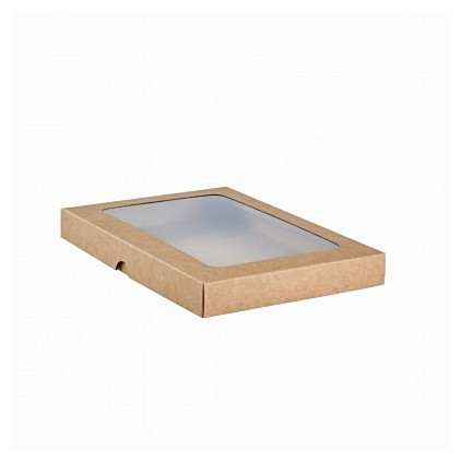 Craft box with clear window - for a card - low C6 - Rzeczy z Papieru