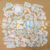 Paper die cutss - Dreamy baby boy - Fabrika Decoru - 55 pieces