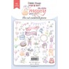 Paper die cutss - My little mousy girl - Fabrika Decoru - 42 - pieces