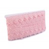 Guipure lace - 3.5 cm wide - pink - 1 meter