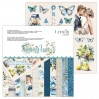 Paper pad - pictures for cutting 20,3x20,3cm - Sunny love - Elements - Basic - Lemoncraft