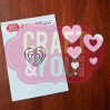 Heart 02 Dies - Scrapbooking Dies - Craft and You Design - CW124