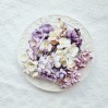 Paper flowers - color mix set 03 - cherry blossom - 50 pieces