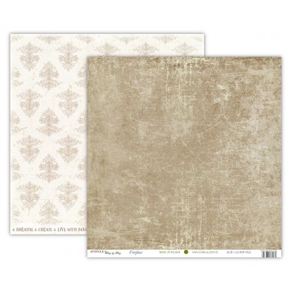 FIREPLACE - Winter in Avonlea - Papier do scrapbookingu 30 x 30 cm - UHK Gallery