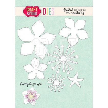 Cherry blossom dies - Scrapbooking dies - Craft and You Design - CW123