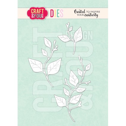 Cutting dies leaves set 01 - Scrapbooking Dies - Craft and You Design - CW144
