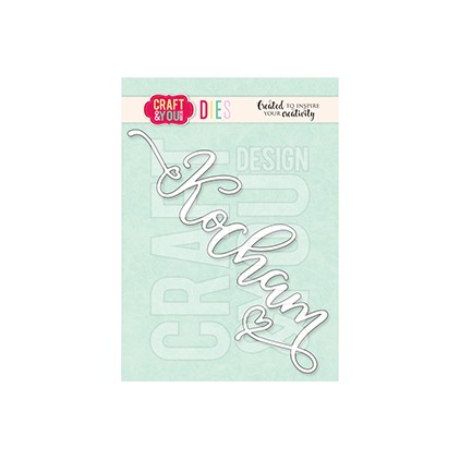 Cutting dies for the inscription hello to the world baby - Scrapbooking Dies - Craft and You Design - CW185