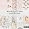 I do vintage - Set of scrapbooking papers 30x30cm - Reprint Hobby