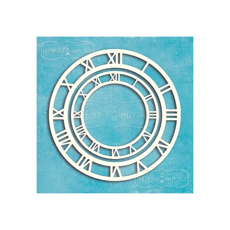 Latarnia Morska - Chipboard - Clockfaces, 2 pieces
