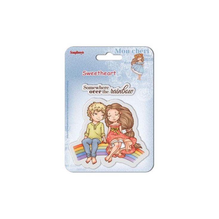 Scrapberry's - Set of clear rubber stamps - Sweetheart No. 4