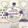 Decorer - Set of scrapbooking papers - Lavender