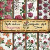 Decorer - Set of scrapbooking papers - Vintage roses