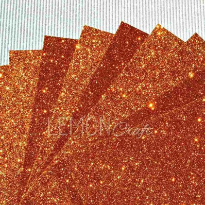 Glitter paper - light brown