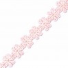 Guipure lace - pink - 1 meter