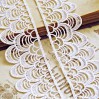 Guipure lace - white - 1 meter