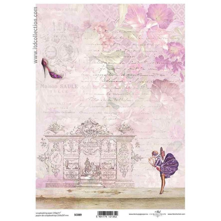 ITD Collection - Scrapbooking paper - SC089