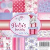 Wild Rose Studio - Mały bloczek papierów do scrapbookingu - Bella's birthday