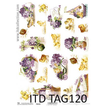 ITD Collection - Papier do scrapbookingu - TAG120