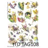 ITD Collection - Scrapbooking paper - TAG108