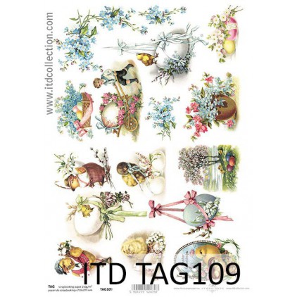 ITD Collection - Papier do scrapbookingu - TAG109