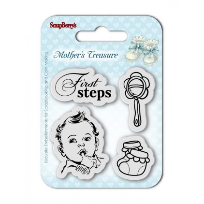 Scrapberry's - Set of clear stamps - Mother's Treasure No. 1