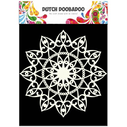 Dutch Doobadoo - Maska, szablon A4 - Serwetka