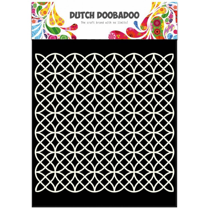 Dutch Doobadoo - Maska, szablon A5 - Geometric