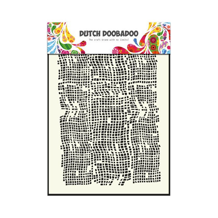 Dutch Doobadoo - Maska, szablon A5 - Burlap