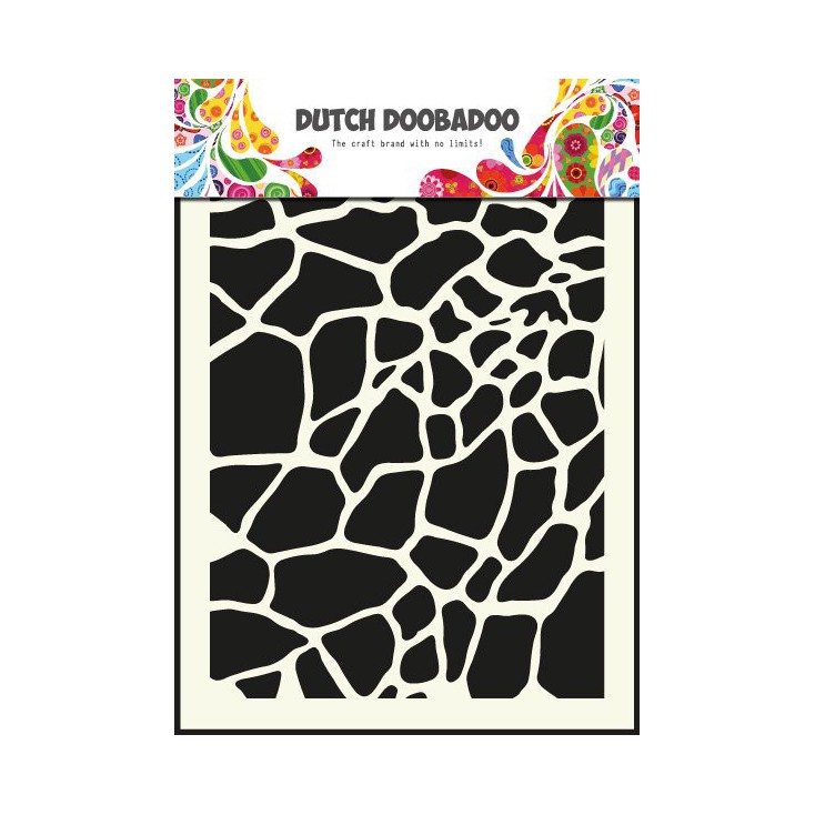 Dutch Doobadoo - Maska, szablon A5 - Giraffe