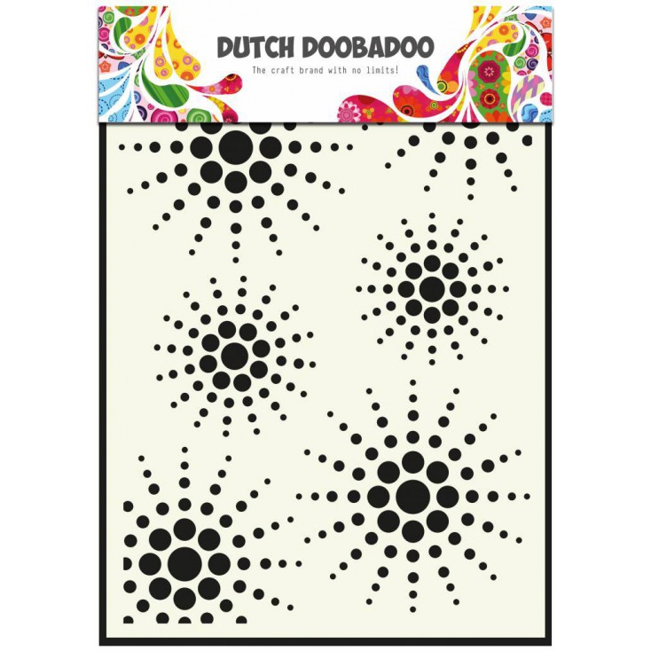 Dutch Doobadoo - Maska, szablon A5 - Sun