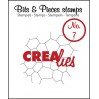 Stempel silikonowy Crealies - Bits & Pieces no. 7 - Thin mosaic