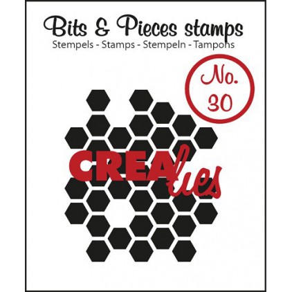 Stempel silikonowy Crealies - Bits & Pieces no. 30 - Honeycomb
