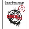 Clear stamp Crealies - Bits & Pieces no. 26 - Splash