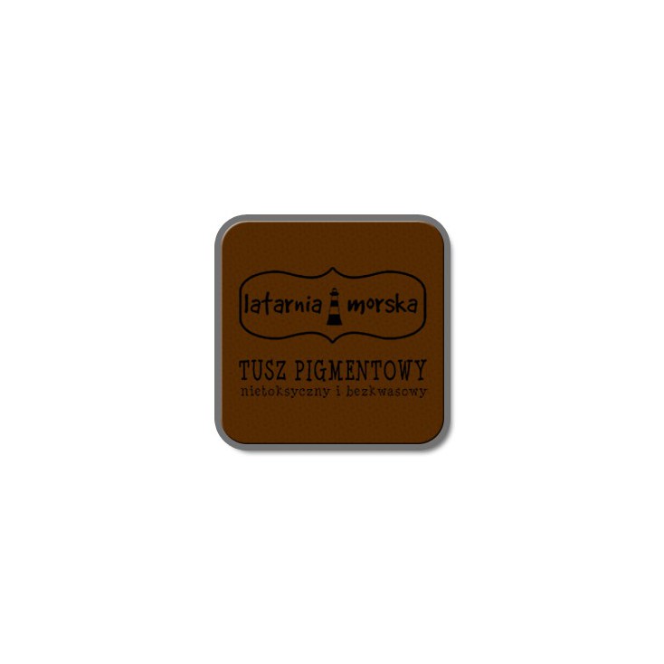 Pigment ink pad for stamping and embossing - Brown