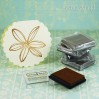 Pigment ink pad for stamping and embossing - Brown