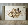 Frame with lace 2 - large - laser cut decor - light chipboard - SnipArt