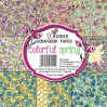 Decorer - Pad of scrapbooking papers - Colorful Spring