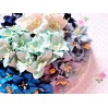 Paper lily flower set - mix 13 - 50 pcs