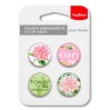 Selfadhesive buttons/badge - In Bloom 01