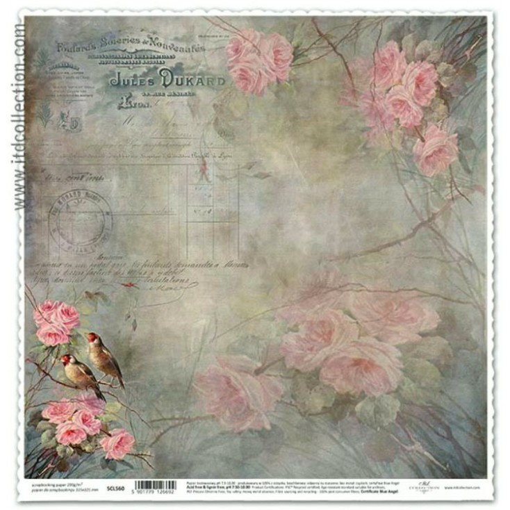 ITD Collection - Scrapbooking paper - SCL562