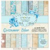 Pad of scrapbooking papers - Gossamer Blue 6x6