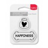 Set of clear stamps - ScrapBerry's - Happiness
